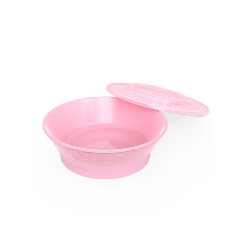 Глубокая тарелка 6+m. Twistshake Bowl цвет: Пастельный розовый /Pastel Pink Глубокая тарелка 6+m. Twistshake Bowl цвет: Пастельный розовый /Pastel Pink