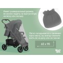 Сетка москитная универсальная на коляску цвет:серый RMN-004