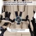 Коляска детская 2в1 Sweet Baby Stella Plus Therma без москитки и дождевика цвет: beige