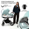 Коляска детская 2в1 Sweet Baby Stella Plus Therma без москитки и дождевика цвет: dark grey