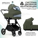 Коляска детская 2в1 Sweet Baby Stella Plus Therma без москитки и дождевика цвет: green