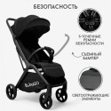 Коляска детская прогулочная BubaGo LUNA цвет: черный BG 154-1