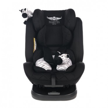 Автокресло детское 0-36 кг с Isofix Martin noir Profit цвет: elegant black