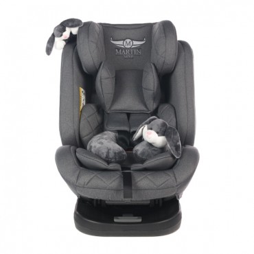 Автокресло детское 0-36 кг с Isofix Martin noir Profit цвет: mouse grey