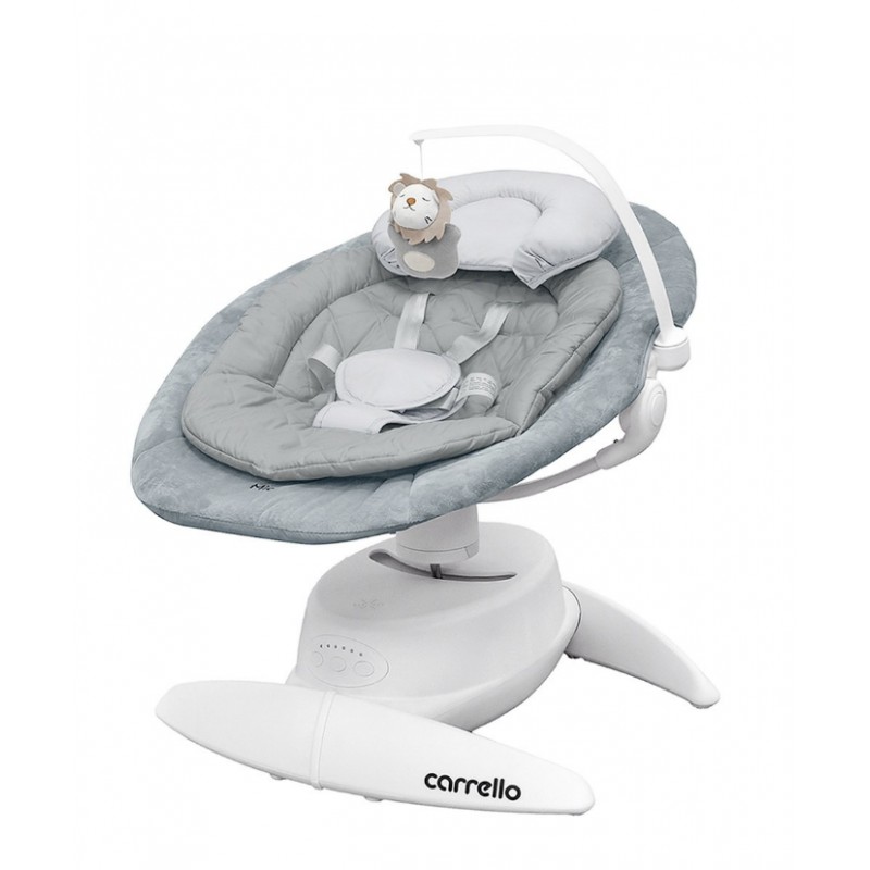 Электрокачели детские Carrello Mio цвет: Silver Grey CRL-10308 Электрокачели детские Carrello Mio цвет: Silver Grey CRL-10308