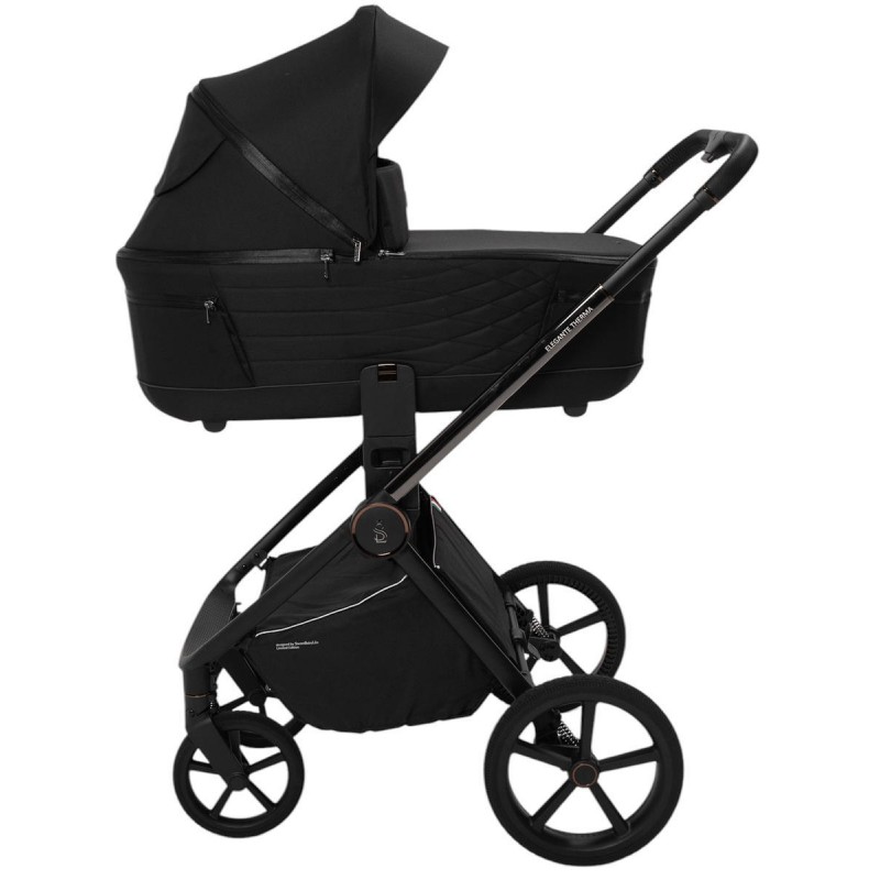 Коляска детская 2в1 Sweet Baby Elegante Therma цвет: black Коляска детская 2в1 Sweet Baby Elegante Therma цвет: black
