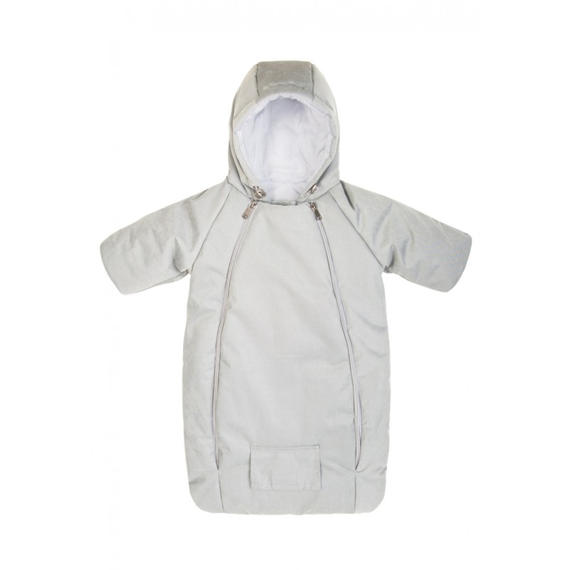 Детский демисезонный конверт-комбинезон 62 см «Уно» цвет: светло-серый 926/55