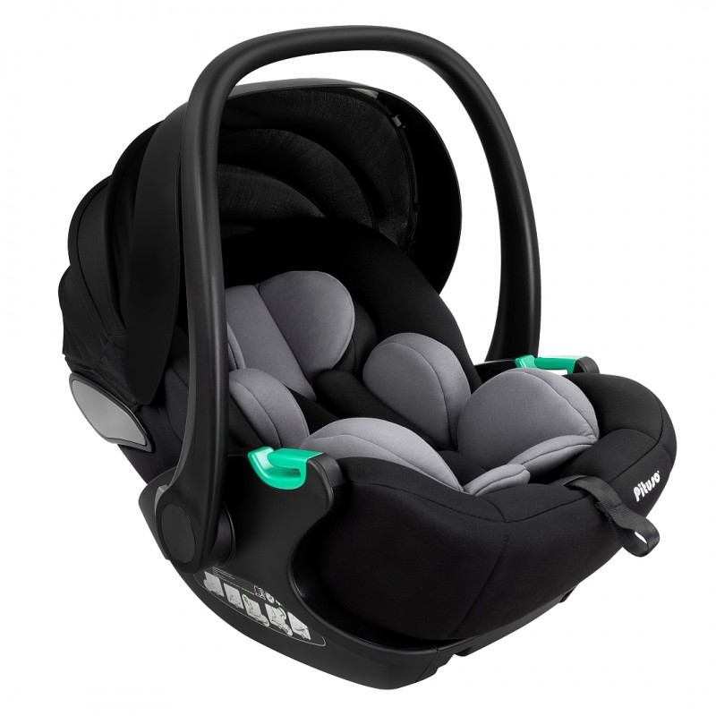 Автокресло-люлька 0-13 кг Pituso Baesa для модели Mayla цвет: Black Grey/Черно-Серый Автокресло-люлька 0-13 кг Pituso Baesa для модели Mayla цвет: Black Grey/Черно-Серый