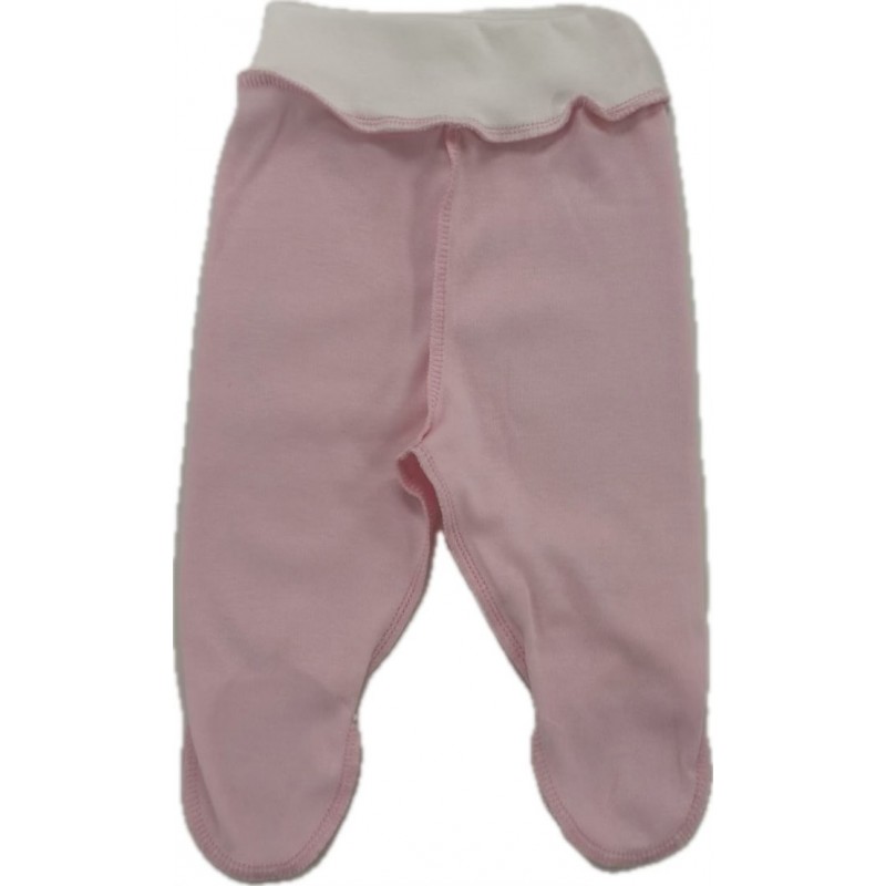 Ползунки для малыша 50 см Newborn однотонные: пион Т-132/О