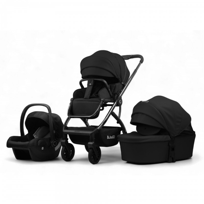 Коляска детская 3 в 1 Bubago LOTTA Limited цвет: черный BG LTD-176-2 Коляска детская 3 в 1 Bubago LOTTA Limited цвет: черный BG LTD-176-2