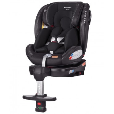 Автокресло детское с ISOFIX 0-36 кг Asteroid + цвет: Onyx Black