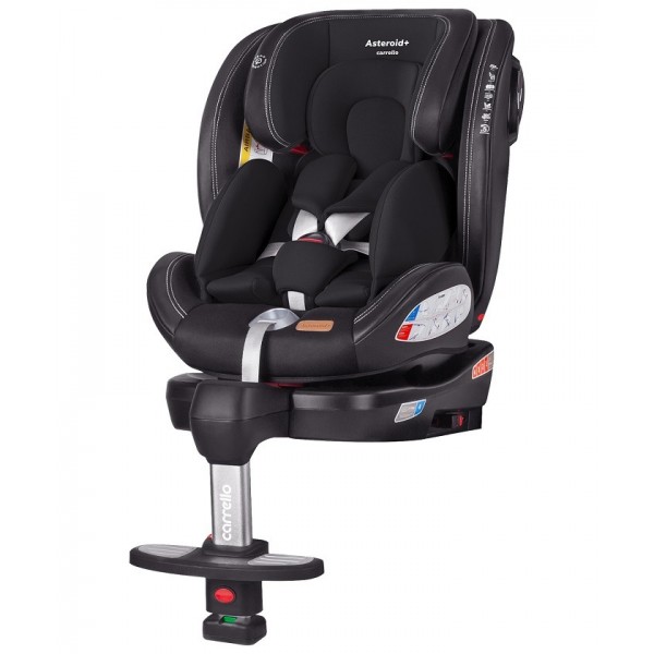 Автокресло детское с ISOFIX 0-36 кг Asteroid + цвет: Onyx Black