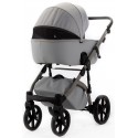Коляска детская 2 в 1 Adamex Nola Natura цвет: светло-серый N-9-MOON