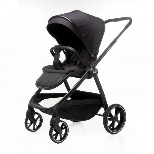 Коляска детская прогулочная с реверсивным блоком 4Baby Foster цвет: черный