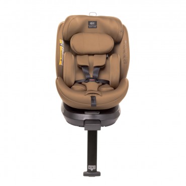 Автокресло детское 0-36 кг с Isofix 4BABY Enzo-Fix цвет: mocca