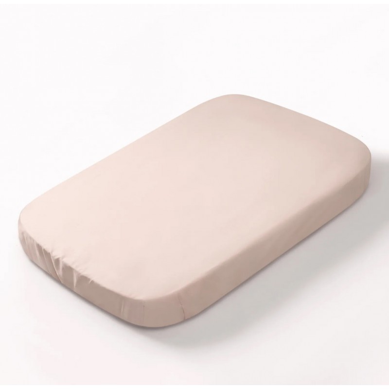 Простыня на резинке детская 100*70 см цвет: бежевый ПР-С.100.70.4