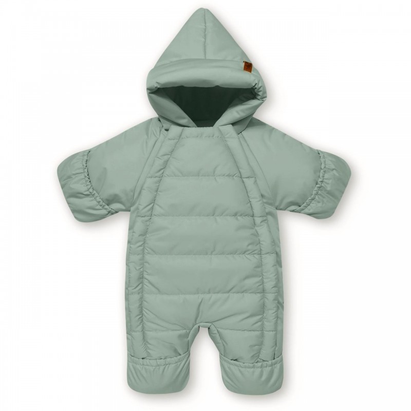 Комбинезон демисезонный DEW с капюшоном 68-80 см цвет: базилик 160-233