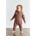 Комбинезон из футера с начесом Toucan 74 см цвет: шоколад 1633-55