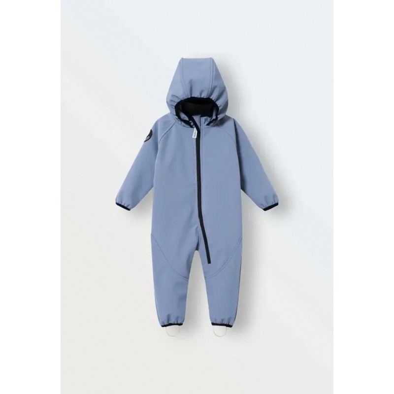 Комбинезон демисезонный мембрана Softshell 80-86 см цвет: серо-голубой 167-133 Комбинезон демисезонный мембрана Softshell 80-86 см цвет: серо-голубой 167-133