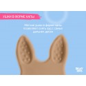 Универсальный прорезыватель BUNNY TEETHER цвет: оливковый Универсальный прорезыватель BUNNY TEETHER цвет: оливковый