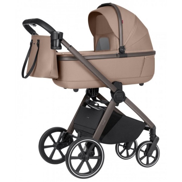 Коляска детская 2 в 1 Carrello Omega Deluxe цвет: paper Beige CRL-6531