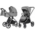 Коляска детская 2 в 1  Carrello  Omega Deluxe цвет: cliff Grey CRL-6531 Коляска детская 2 в 1  Carrello  Omega Deluxe цвет: cliff Grey CRL-6531