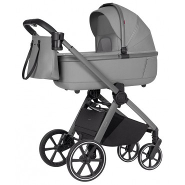 Коляска детская 2 в 1 Carrello Omega Deluxe цвет: cliff Grey CRL-6531