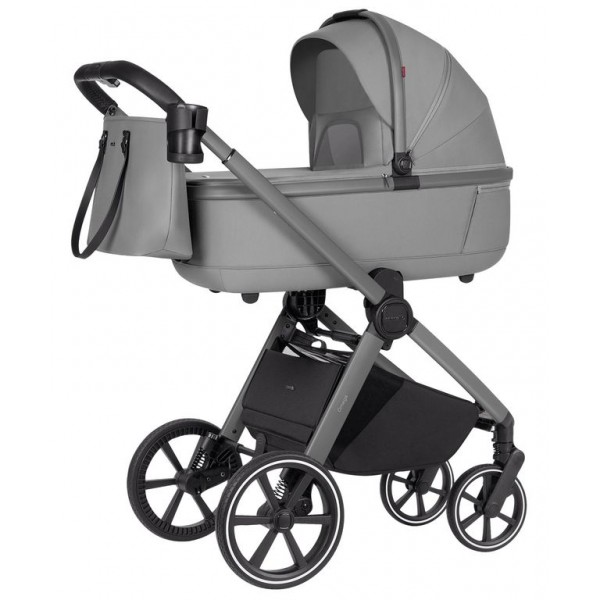 Коляска детская 2 в 1 Carrello Omega Deluxe цвет: cliff Grey CRL-6531