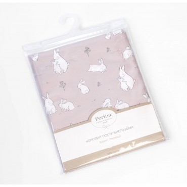 Комплект постельного белья 3 предмета Zefir цвет: розовый ZF3-1.07/40