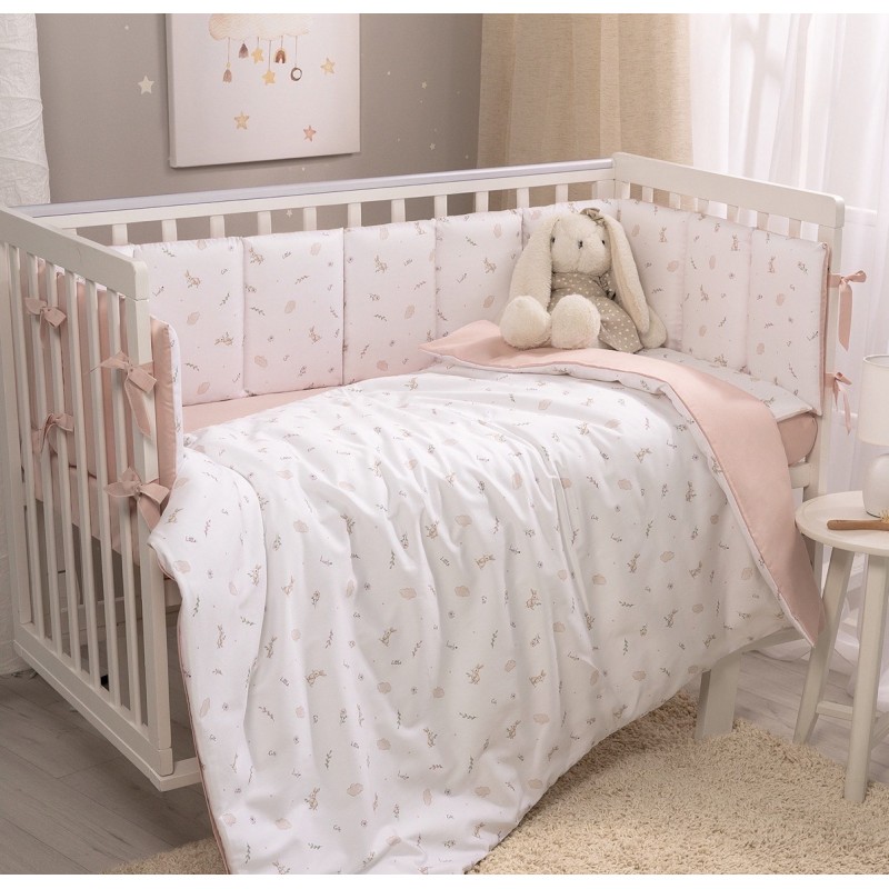 Комплект постельного белья 6 предметов Sleepy цвет: розовый КПП6.120-SL.07