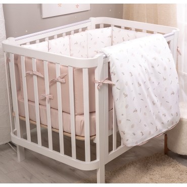 Комплект постельного белья 6 предметов Sleepy цвет: розовый КПП6.120-SL.07