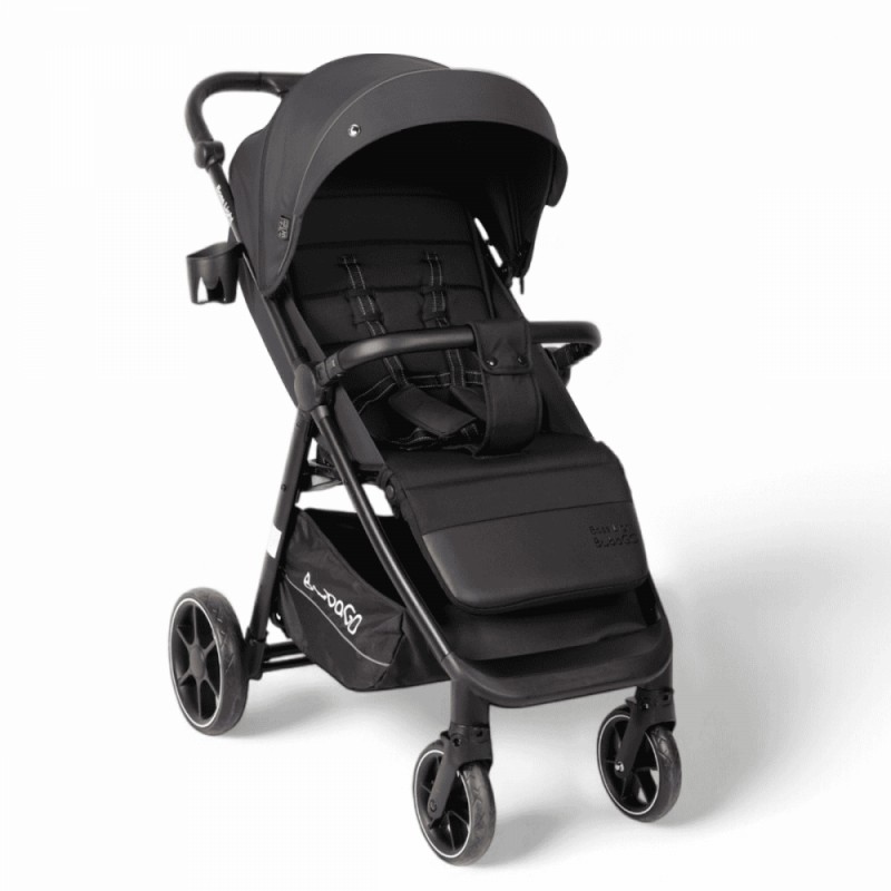 Коляска детская прогулочная BubaGo Model BASS Light 2025 цвет: Dark Grey/Темно Серый BG 137-4