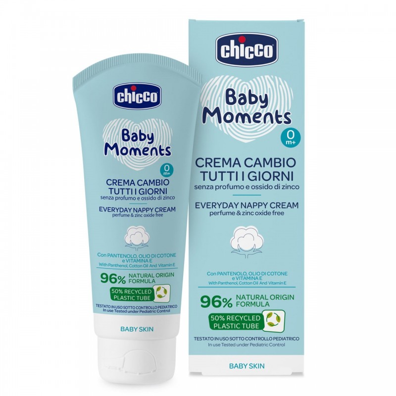Ежедневный крем под подгузник Chicco Baby Moments 100мл