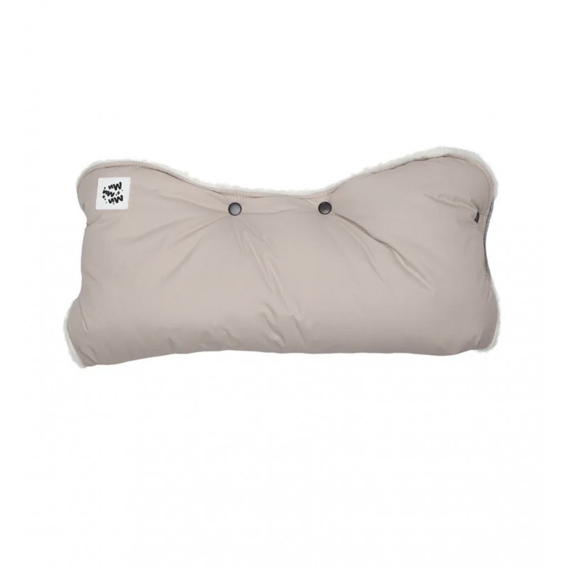 Муфта цельная для коляски и санок цвет: бежевый