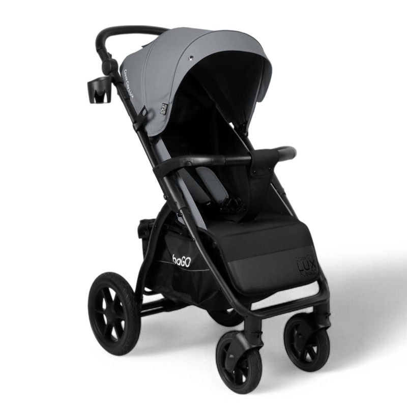 Коляска детская прогулочная BubaGo Model Cross City LUX цвет: Темно Серый BG 168-3