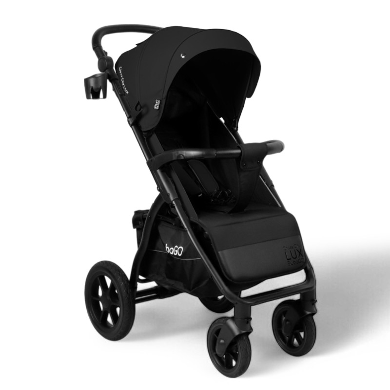 Коляска детская прогулочная BubaGo Model Cross City LUX цвет: Черный\ Black BG 168-1