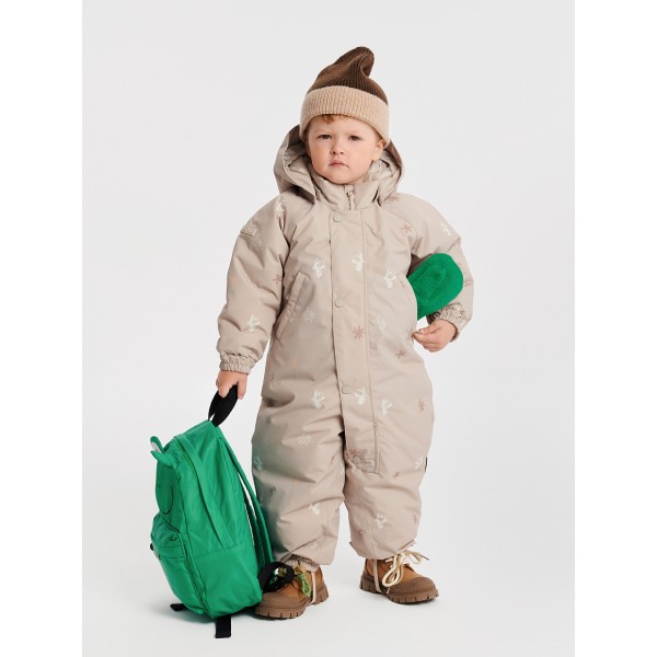 Зимний комбинезон Leokid Hero 2025 86-92 см цвет: flower fly