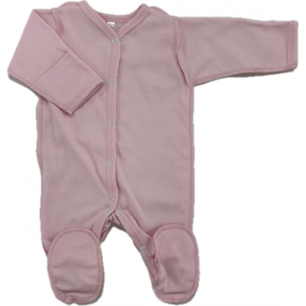 Слип на кнопках со швами наружу 56-62 см цвет: пион Т-127/К