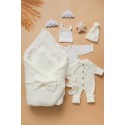 Комплект на выписку и прогулки Comfi 8 предметов цвет: молочный 0399/8
