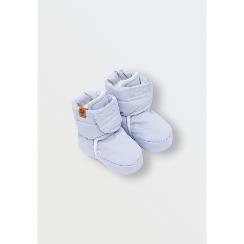 Теплые пинетки Snowball 6-12 месяцев цвет: светло-серый 178-229