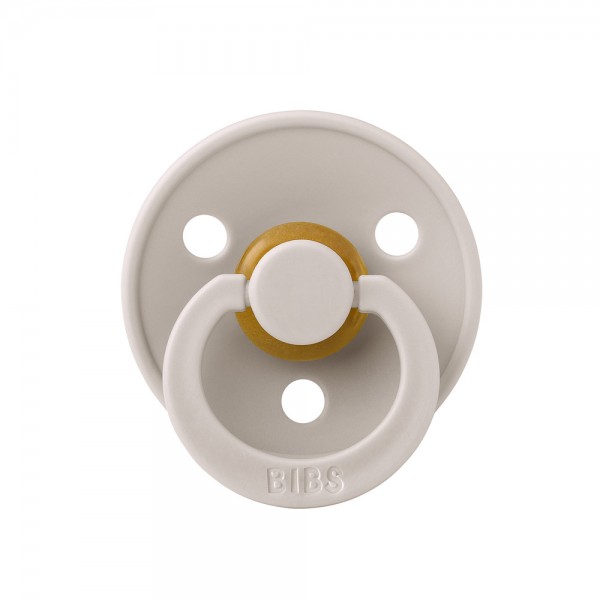 Cоска-пустышка BIBS Colour Latex 0-6 месяцев цвет: mushroom 100333
