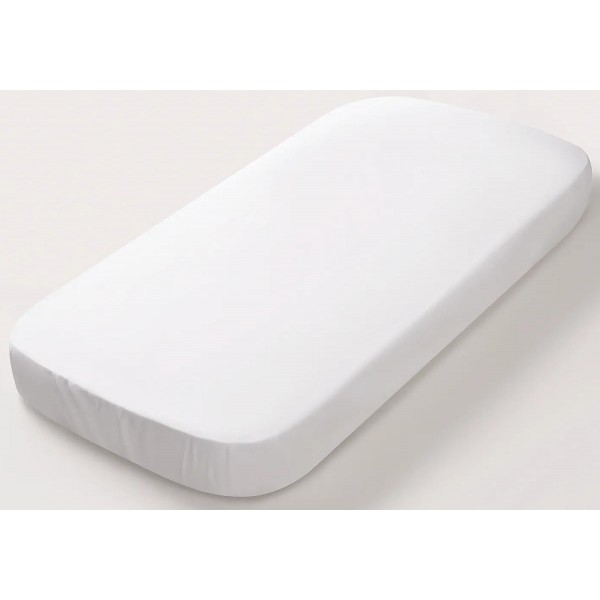 Простыня на резинке 145х70 см цвет: белый ПР-С.145.70.3