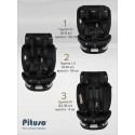 Автокресло детское 0-36 кг Pituso Roys + цвет: Black,black Inlay /Черный,Черный вкладыш Автокресло детское 0-36 кг Pituso Roys + цвет: Black,black Inlay /Черный,Черный вкладыш