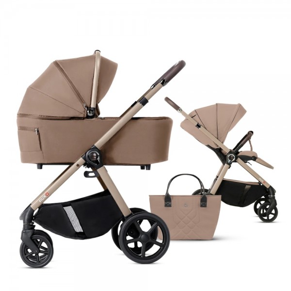 Коляска детская 2 в 1 Dada Prams Flux цвет: beige Коляска детская 2 в 1 Dada Prams Flux цвет: beige