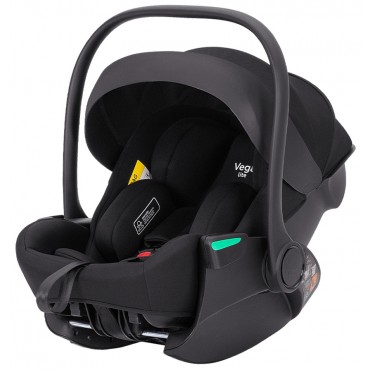 Автокресло-люлька 0-13 кг Carrello Vega Lite цвет: absolute Black B005