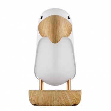Ночник детский интерьерный TOUCAN с аккумулятором цвет: белый RTCN-001-W