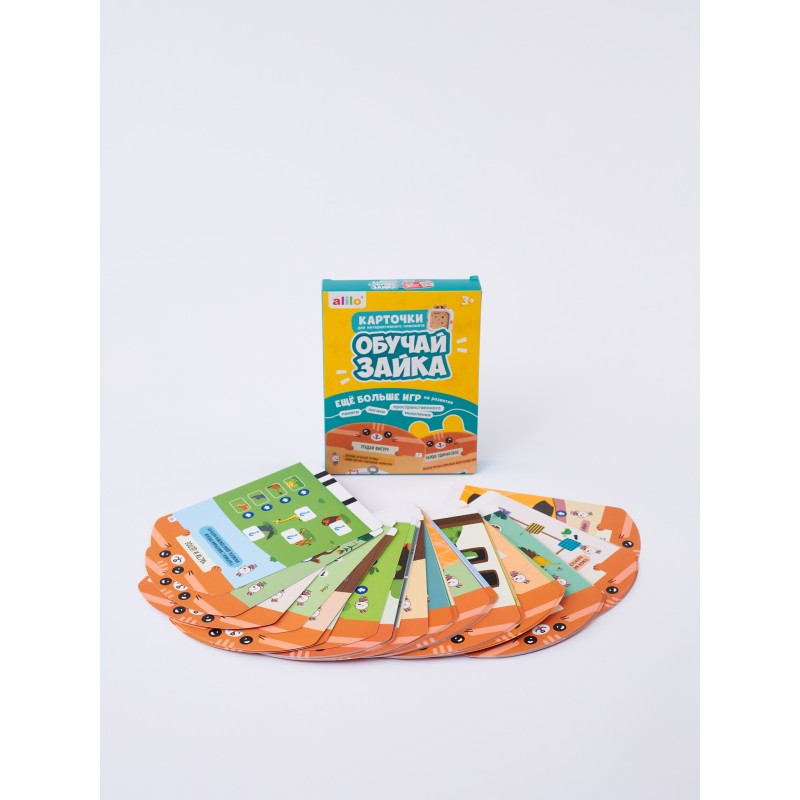 Набор дополнительных карточек для планшета Обучай-Зайка Q1 Alilo 60320