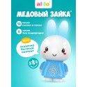 Игрушка интерактивная развивающая Alilo Медовый зайка ® G6+ цвет: голубой 60303