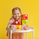 Игрушка развивающая Мякиши кубики Алфавит в картинках В864