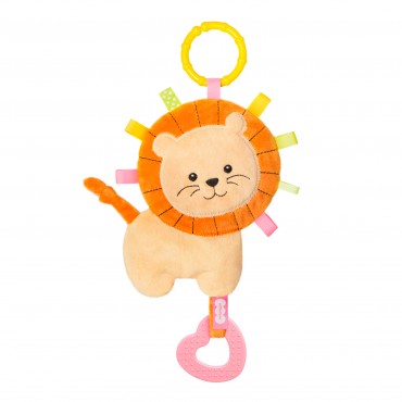 Игрушка-мягконабивная подвеска Хрустящий Лев Боня с петельками 833